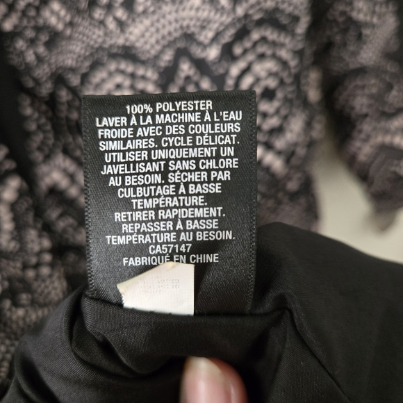 Mossimo Black& Light Pink Geometric Shift Dress Size XS #158 - Picture 6 of 8